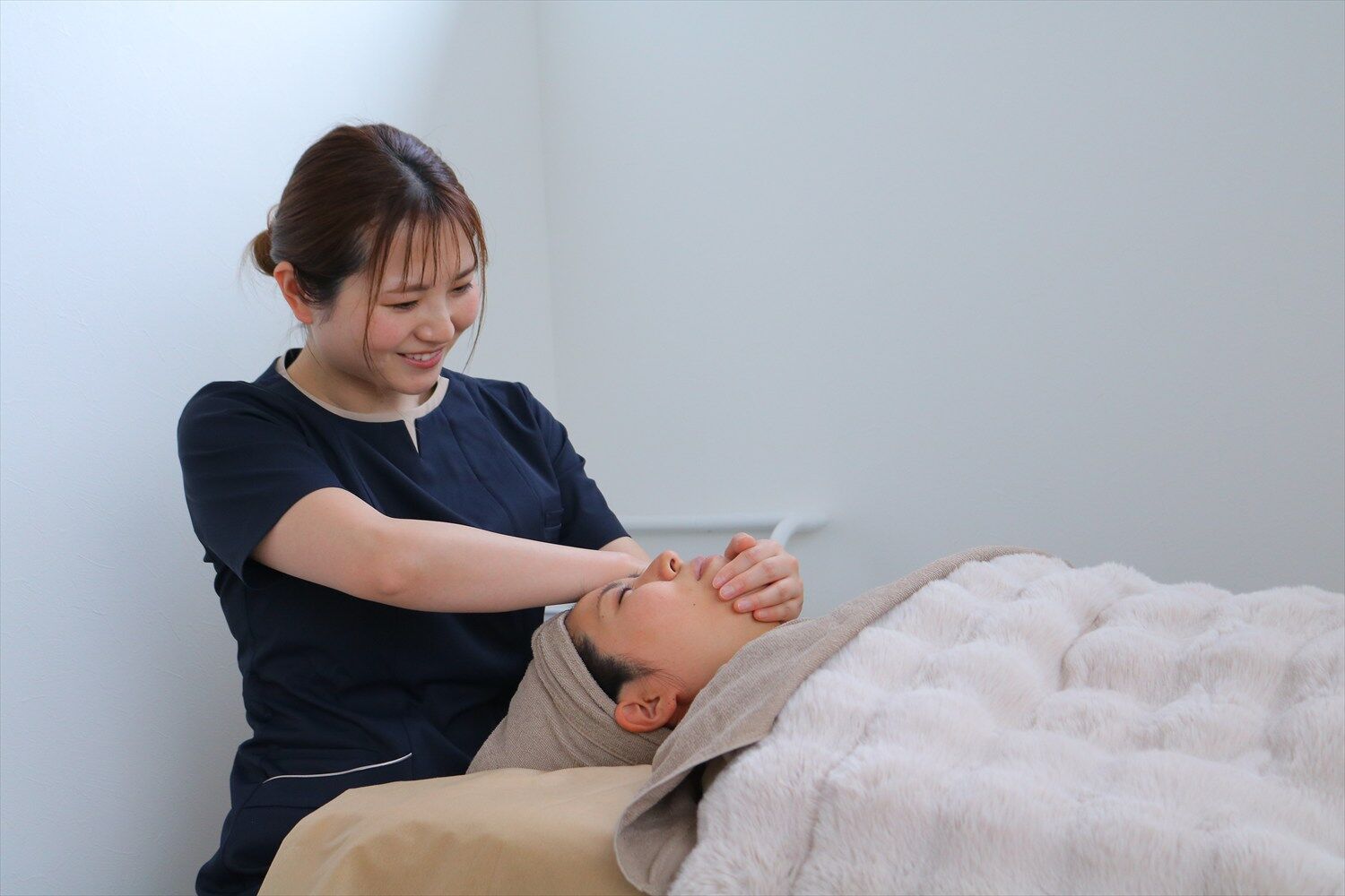 肌の状態に丁寧に向き合う時間を提供